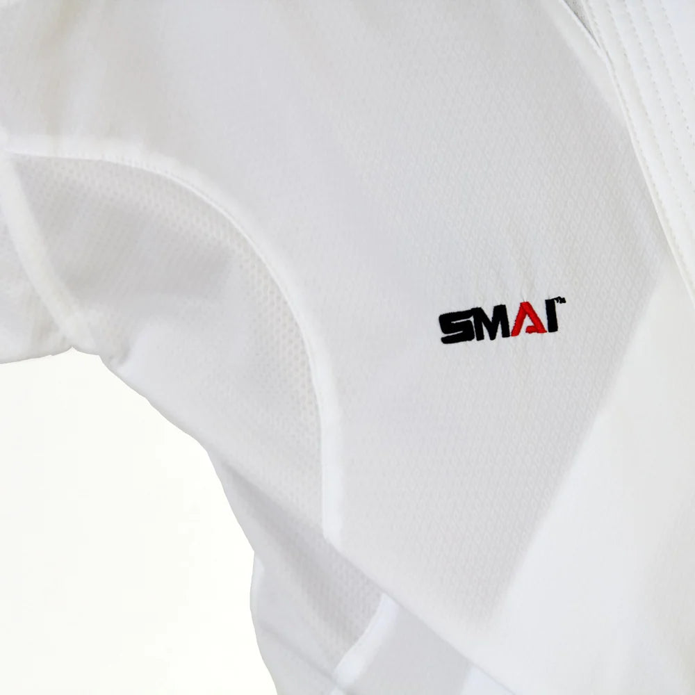 WIKF - JIN 7oz SUPREME KUMITE GI PAKKE - RØD OG BLÅ JAKKE