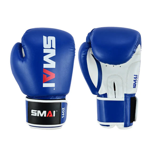 ESSENTIALS BOKSEHANSKER - BLÅ