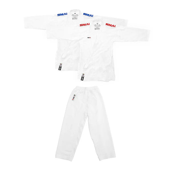 JIN 7OZ KUMITE GI PAKKE - RØD OG BLÅ JAKKE