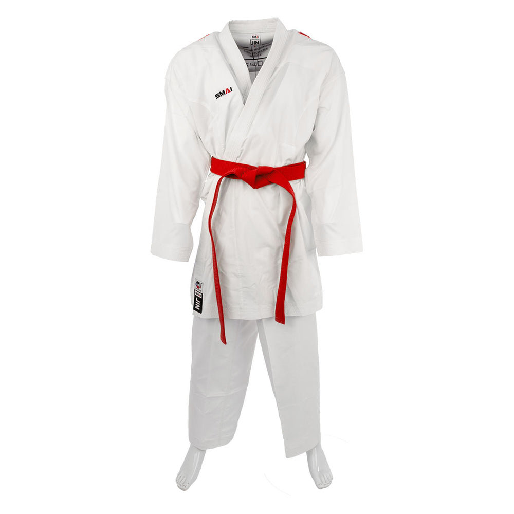 JIN 7OZ KUMITE GI PAKKE - RØD OG BLÅ JAKKE