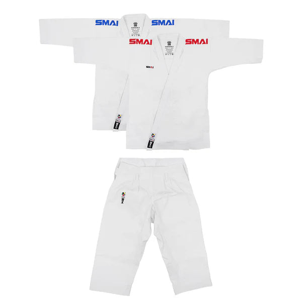 KAMINARI X 14oz PREMIUM KATA GI PAKKE - RØD OG BLÅ JAKKE