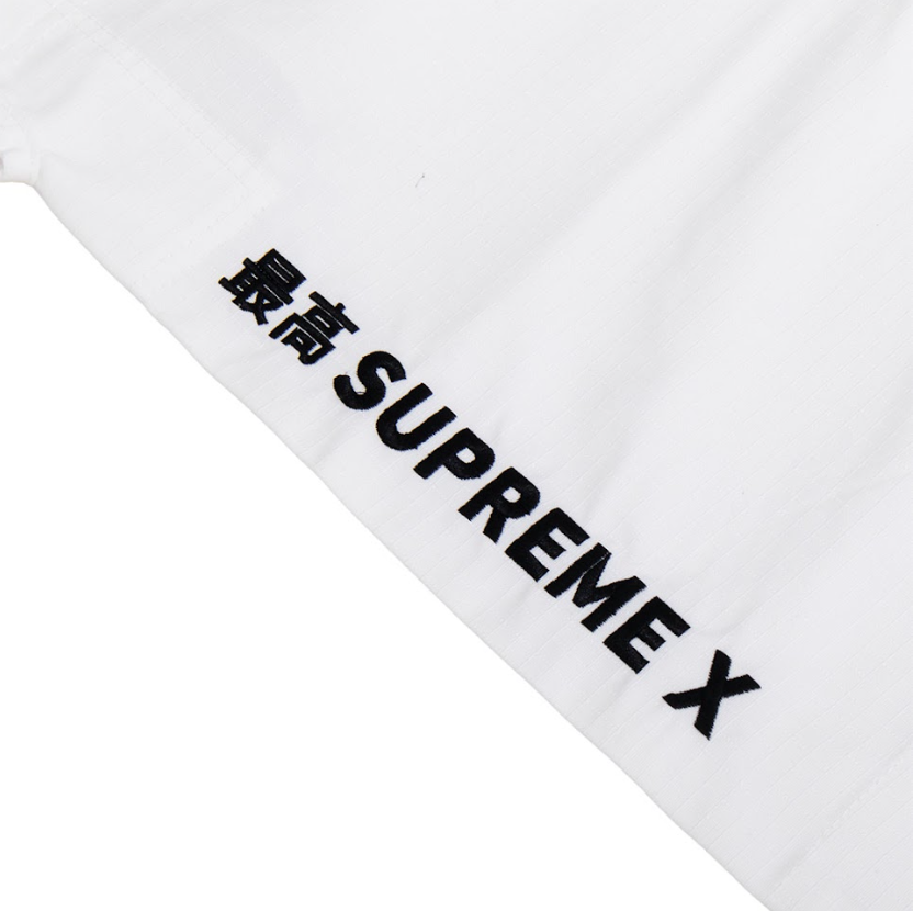 SUPREME X JIU JITSU - BJJ DRAKT - HVIT