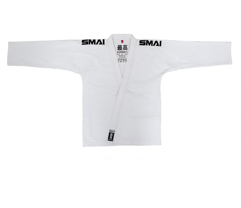 SUPREME X JIU JITSU - BJJ DRAKT - HVIT