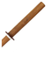 BOKKEN RØD EIK - JAPANSK STIL