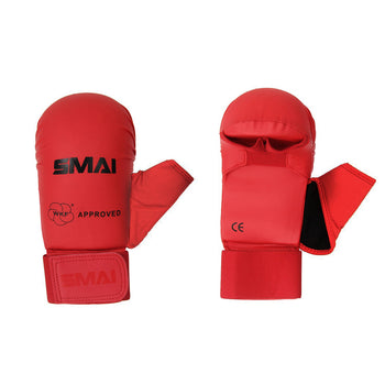 WKF KARATE HANSKER - MED TOMMEL BESKYTTELSE