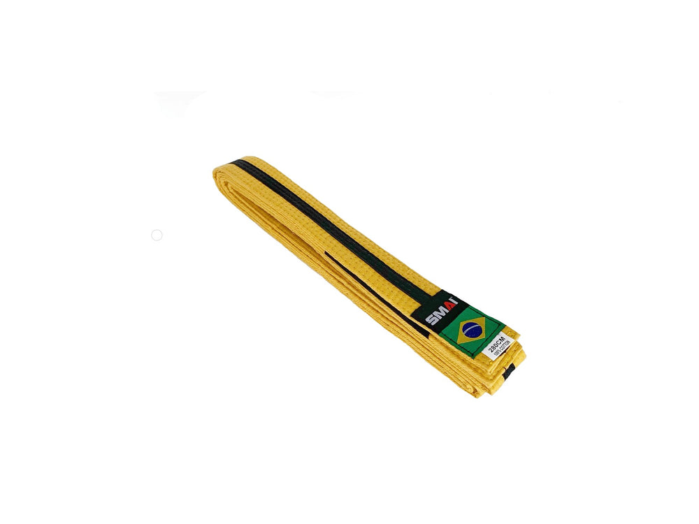 BJJ BELTE KOMBINASJONER - STRIPER - SORT BAR