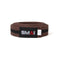 KAMPSPORTBELTE - FARGE BELTE MED SORT STRIPE