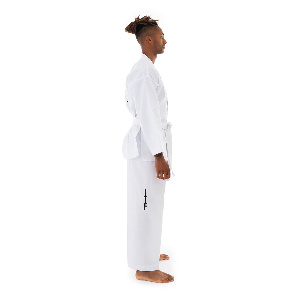 ITF TAEKWONDO DOBOK - 8OZ RIBBET STUDENT