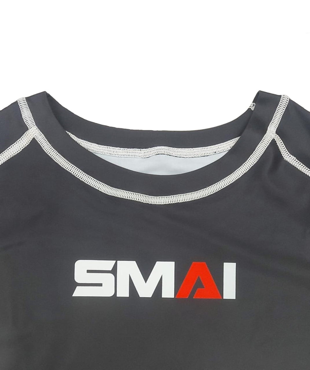 RASH GUARD - LANGE ARMER - SORT