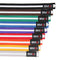 KAMPSPORTBELTE - FARGE BELTE MED HVIT STRIPE
