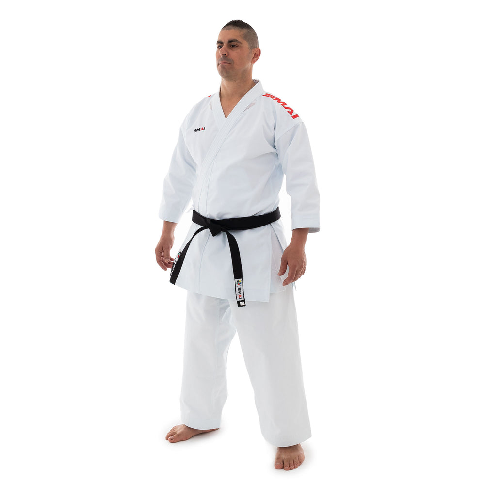 KAMINARI X 14oz PREMIUM KATA GI PAKKE - RØD OG BLÅ JAKKE