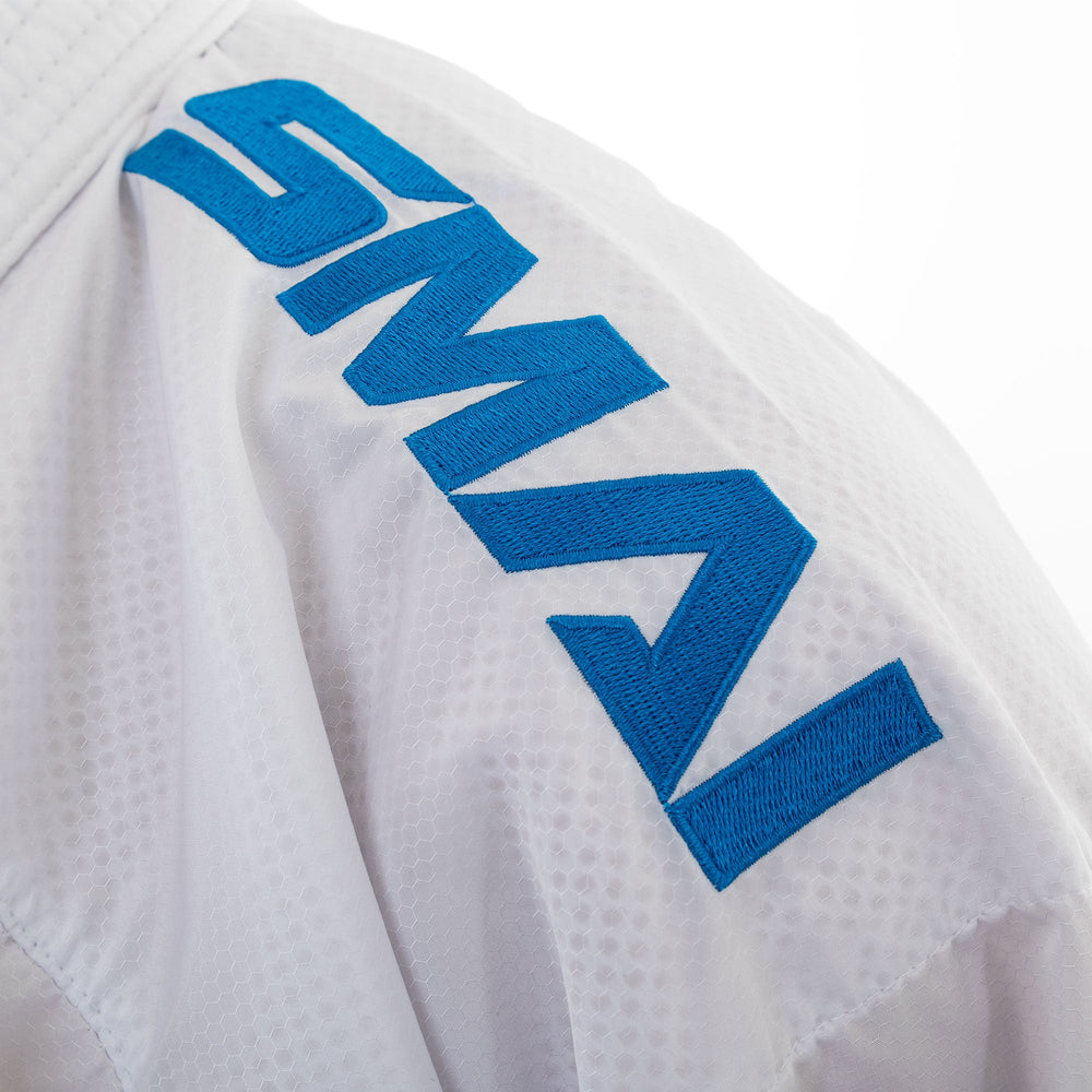 INAZUMA 6oz PREMIUM KUMITE GI PAKKE - RØD OG BLÅ JAKKE